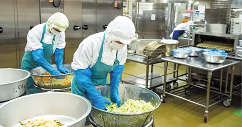 こだわりの現場力で、子どもたちに質の高い学校給食を実現する。