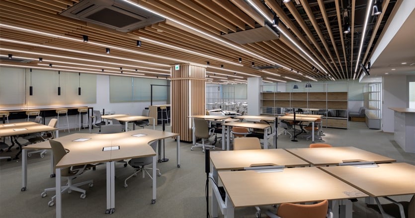 働き方改革でオフィス環境の改善に着目！照明を見直し、創造的な職場づくりへ。