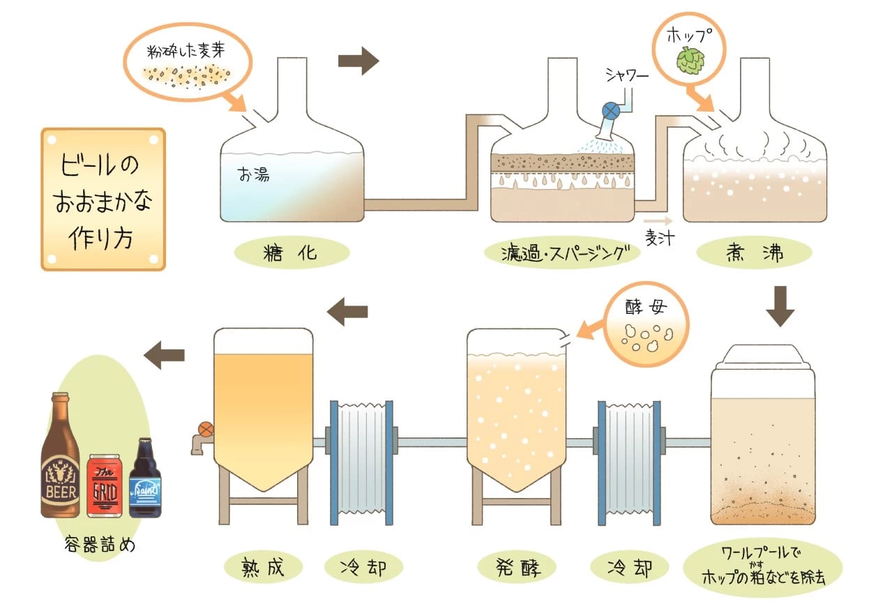 出典：富江弘幸『教養としてのビール』サイエンス・アイ新書（2019）