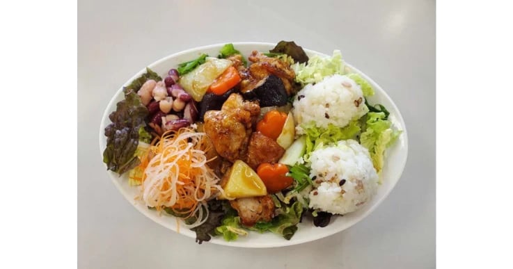 1月7日～9日に提供予定の第9弾「鶏黒酢あんかけのしながわボウル」