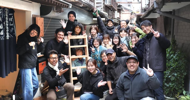 空き家を再生し、地域を明るくする“コミュニティ大工クラブ”。