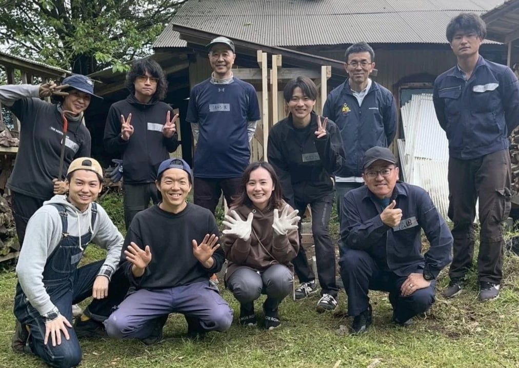 ▲熊本県CDCの、初活動の様子。県庁メンバーと参加者の皆さん。