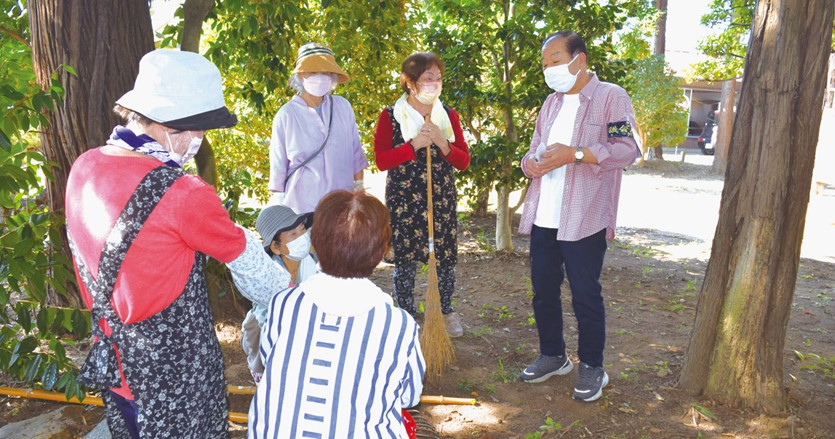 日本一の議会だよりを目指し、議員が自ら町民を取材・執筆する。