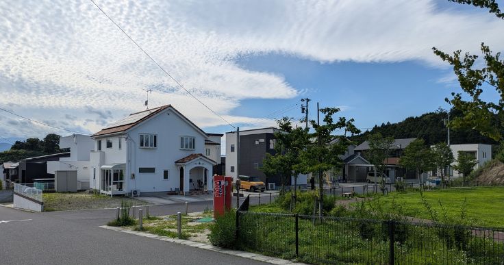 大衡村が独自に地区計画を定めて造成した２期目の住宅団地