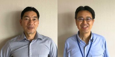 熊本モデルの導入経緯を語る熊本県住宅課の田添さんと小佐田さん