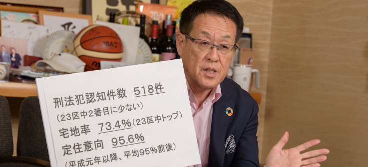 目黒区長・青木 英二さん