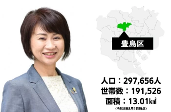 豊島区長・高際 みゆきさん